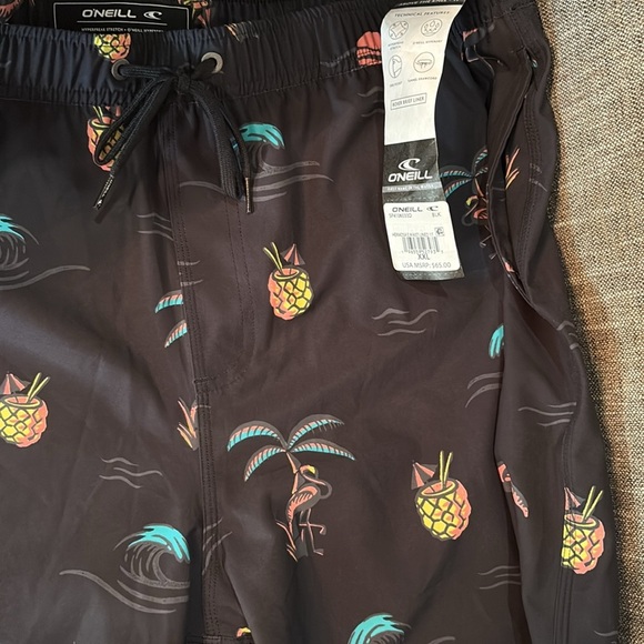 O’Neill HERMOSA ELASTIC WAIST 17" SWIM TRUNKS. NWT! - Picture 5 of 5